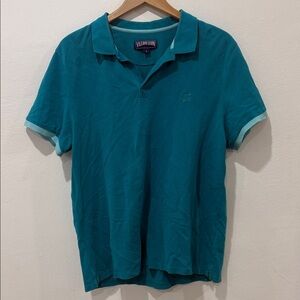 Vilebrequin Large Men's Aqua Polo Shirt